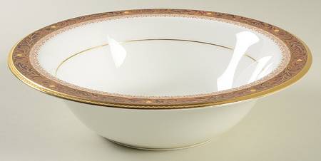 Xavier Gold 9" Round Vegetable Bowl