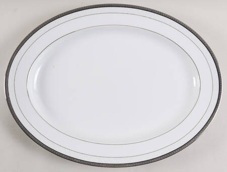 Portia 16" Oval Serving Platter by Noritake