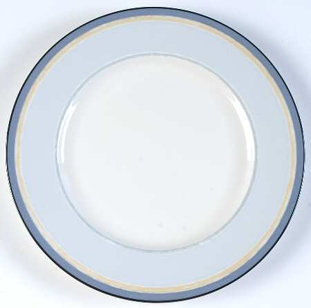 Java Graphite Swirl Salad Plate