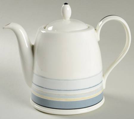 Java Graphite Swirl Tea/Coffee Pot & Lid