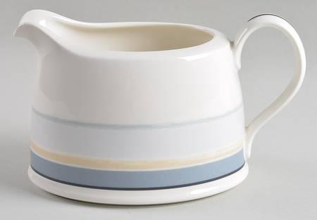 Java Graphite Swirl Gravy Boat