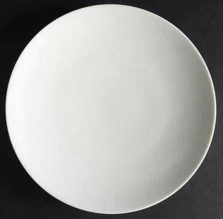 Reflections White Salad Plate