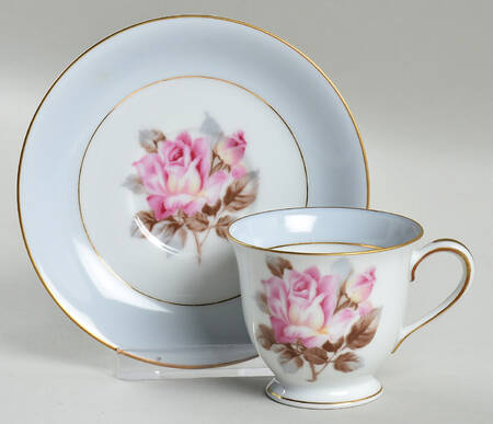 N2803 Footed Demitasse Cup & Saucer Set