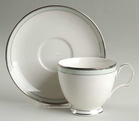 Willowmere Footed Cup & Saucer Set by Noritake