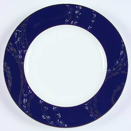 Platinum Night Salad Plate by Nikko