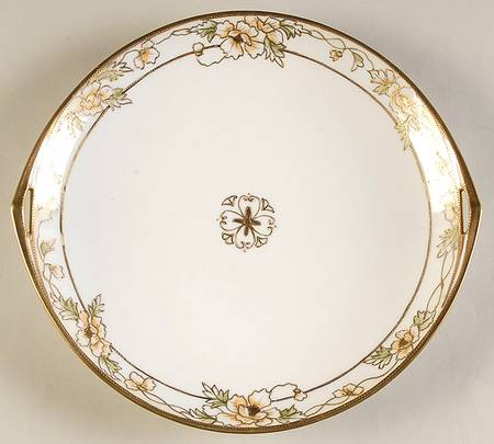 N2827 Handled Cake Plate