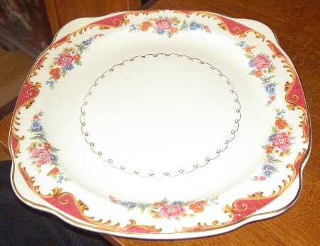 NAC14 Square Salad Plate