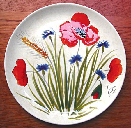 Papavero Dinner Plate