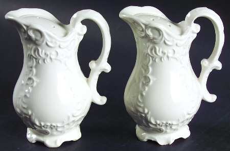 White Provincial Salt & Pepper Set