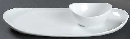 Butterfly Hors d'Oeuvres Set (Dip Bowl & Hors d"Oeuvres Plat
