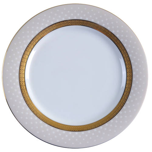 Metropolitan Gold Accent Luncheon Plate