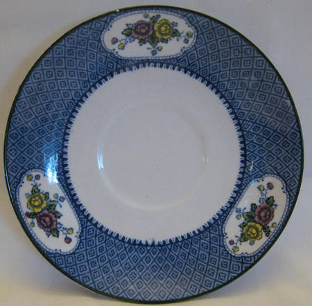 Yang Tse (Multicolored Floral) Saucer