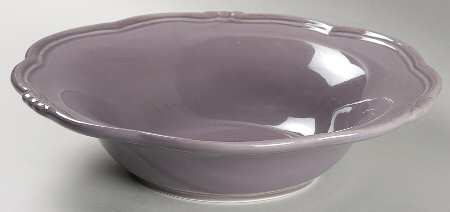 Country Manor Purple 11" Round Serving Bowl