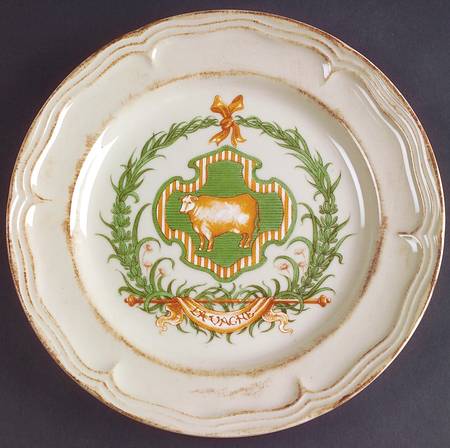 Country Market Rustic Accent Luncheon Plate