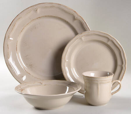 Country Market Rustic 4 Piece Place Setting