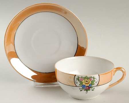 N2894 Flat Cup & Saucer Set