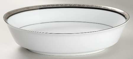Kingswood Platinum 9" Oval Vegetable Bowl