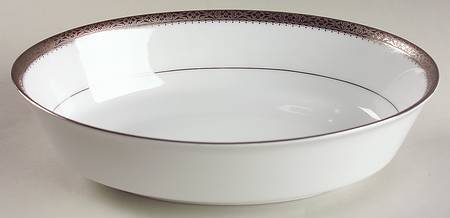 Essex Platinum 9" Oval Vegetable Bowl
