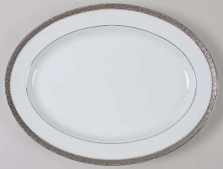 Essex Platinum 13" Oval Serving Platter