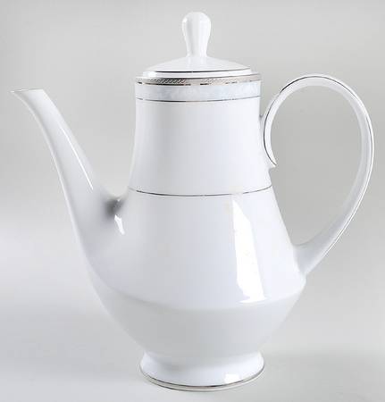 Hampshire Platinum Coffee Pot & Lid