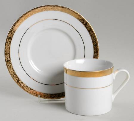 NED1 Flat Cup & Saucer Set