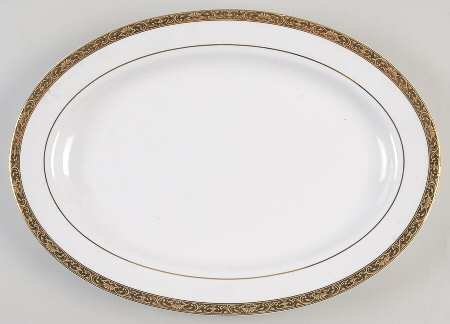 NED1 14" Oval Serving Platter