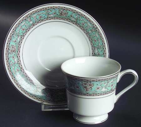 Taheranpour Blue Footed Cup & Saucer Set