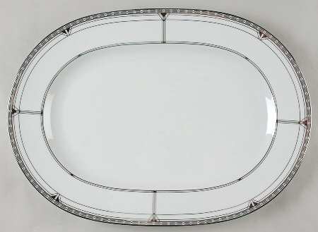 Palmer Platinum 16" Oval Serving Platter