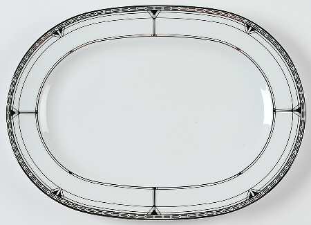 Palmer Platinum 14" Oval Serving Platter