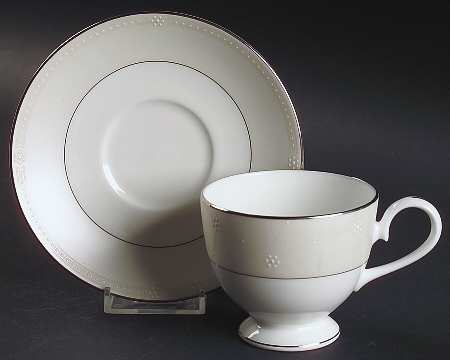 Sweet Innocence Footed Cup & Saucer Set