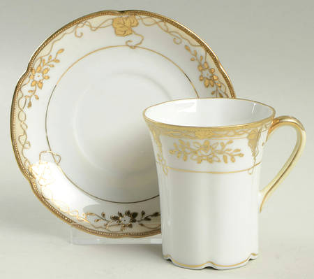 N4639 Chocolate Cup & Saucer Set