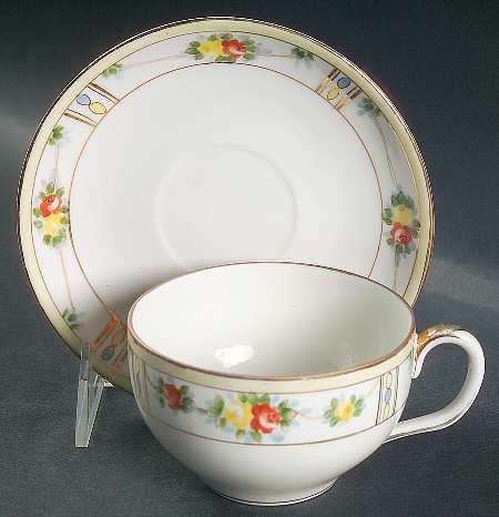 N3080 Flat Cup & Saucer Set