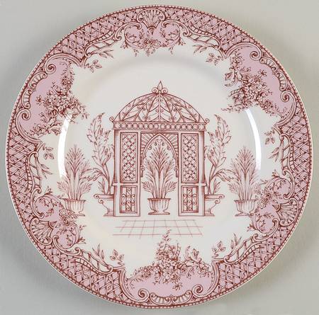 Garden Trellis Salad Plate