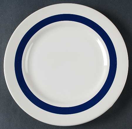 J Class Blue Salad Plate