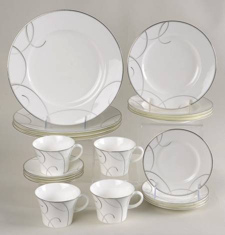 Elegant Swirl 20 Piece Set