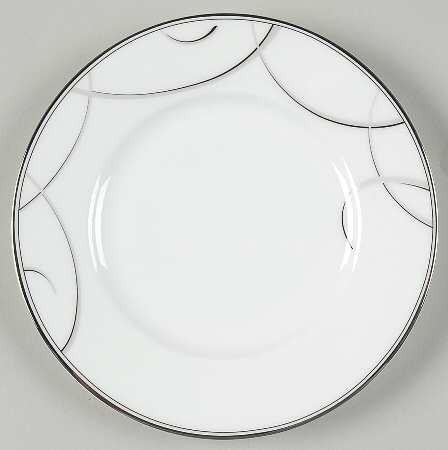 Elegant Swirl Bread & Butter Plate