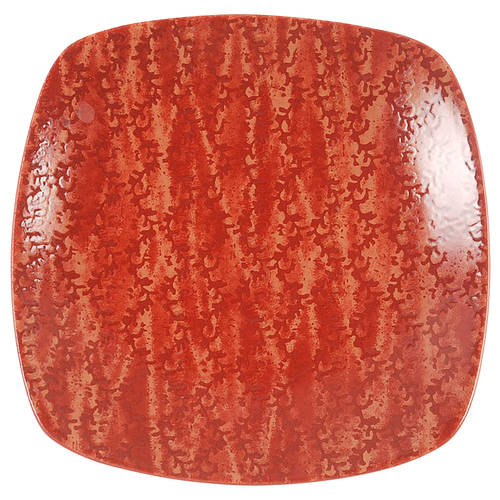 Elements Coral Square Salad Plate