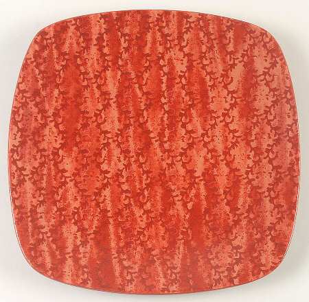 Elements Coral Square Dinner Plate