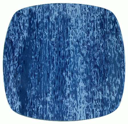 Elements Marine Square Dinner Plate