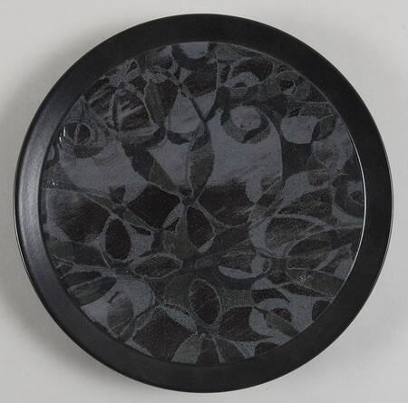 Elements Onyx Salad Plate