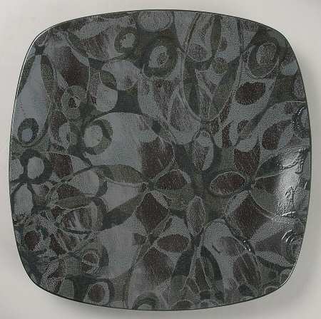 Elements Onyx Square Dinner Plate