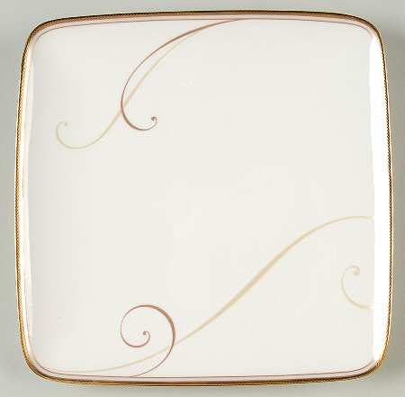 Golden Wave 7" Square Plate