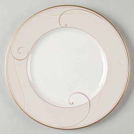 Golden Wave Dessert Luncheon Plate