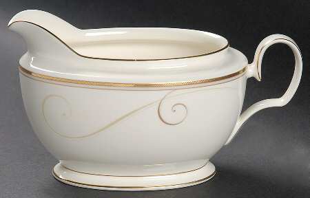 Golden Wave Gravy Boat