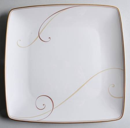 Golden Wave 10" Square Plate