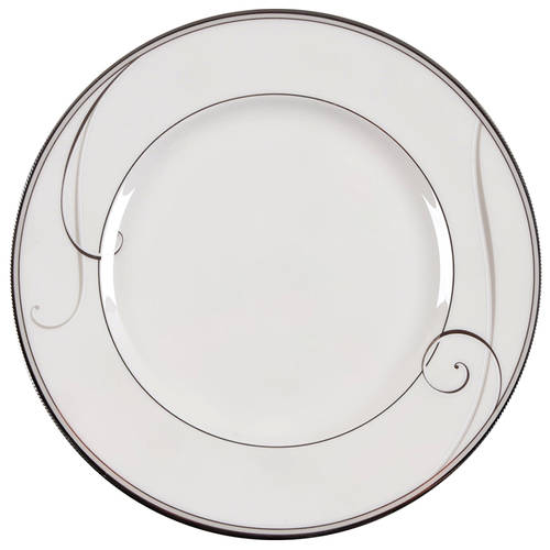 Platinum Wave Salad Plate