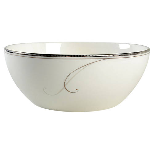Platinum Wave 7" Round Vegetable Bowl