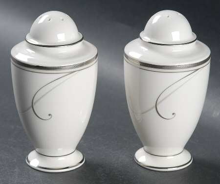 Platinum Wave Salt & Pepper Set