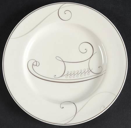 Platinum Wave Appetizer Plate