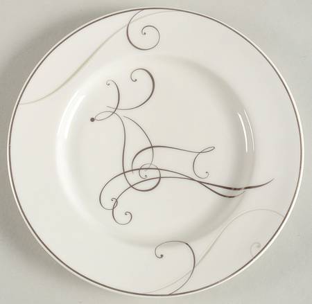 Platinum Wave Appetizer Plate